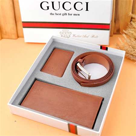 ست کیف پول و کمربند GUCCI کد : 30252